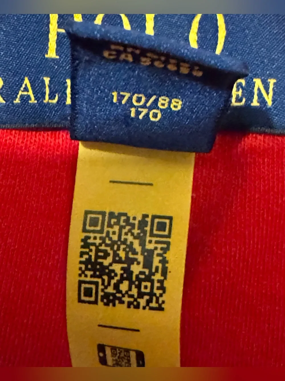 Ralph Lauren Cotton Interlock Quarter-Zip Pullover, Color: Red, Size: XL 18-20
